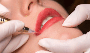 Sau xăm môi ăn bún thịt nướng được không?