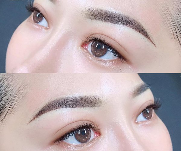 Phun mày Ombre