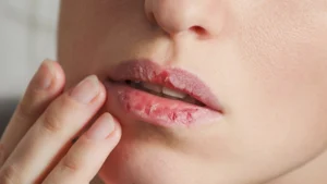 Phun môi 2 ngày đã bong là do đâu?