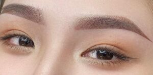 Có nên phun lông mày màu nâu tây?