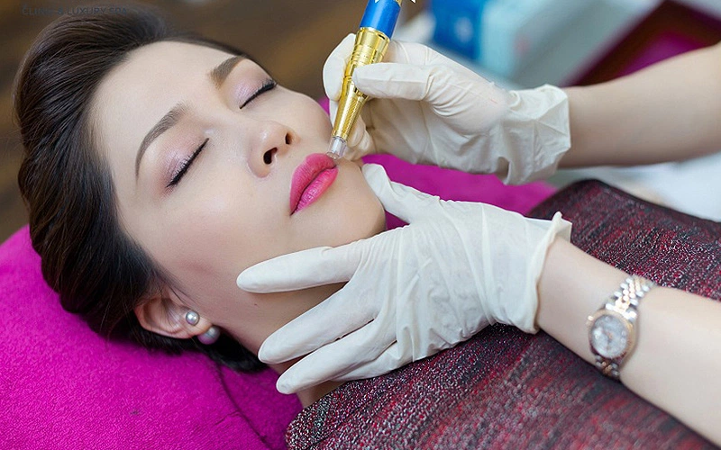 Xăm môi muốn lên màu đẹp cần ăn gì?