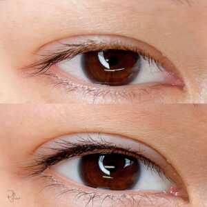 Phun mí mắt màu nâu đen là gì?