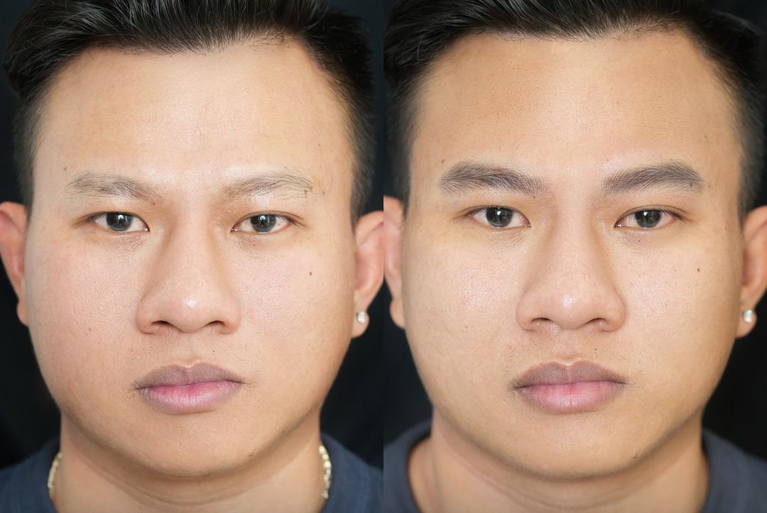 Nam giới nên điêu khắc chân mày không? 14 Hairstroke chân mày nam là gì?