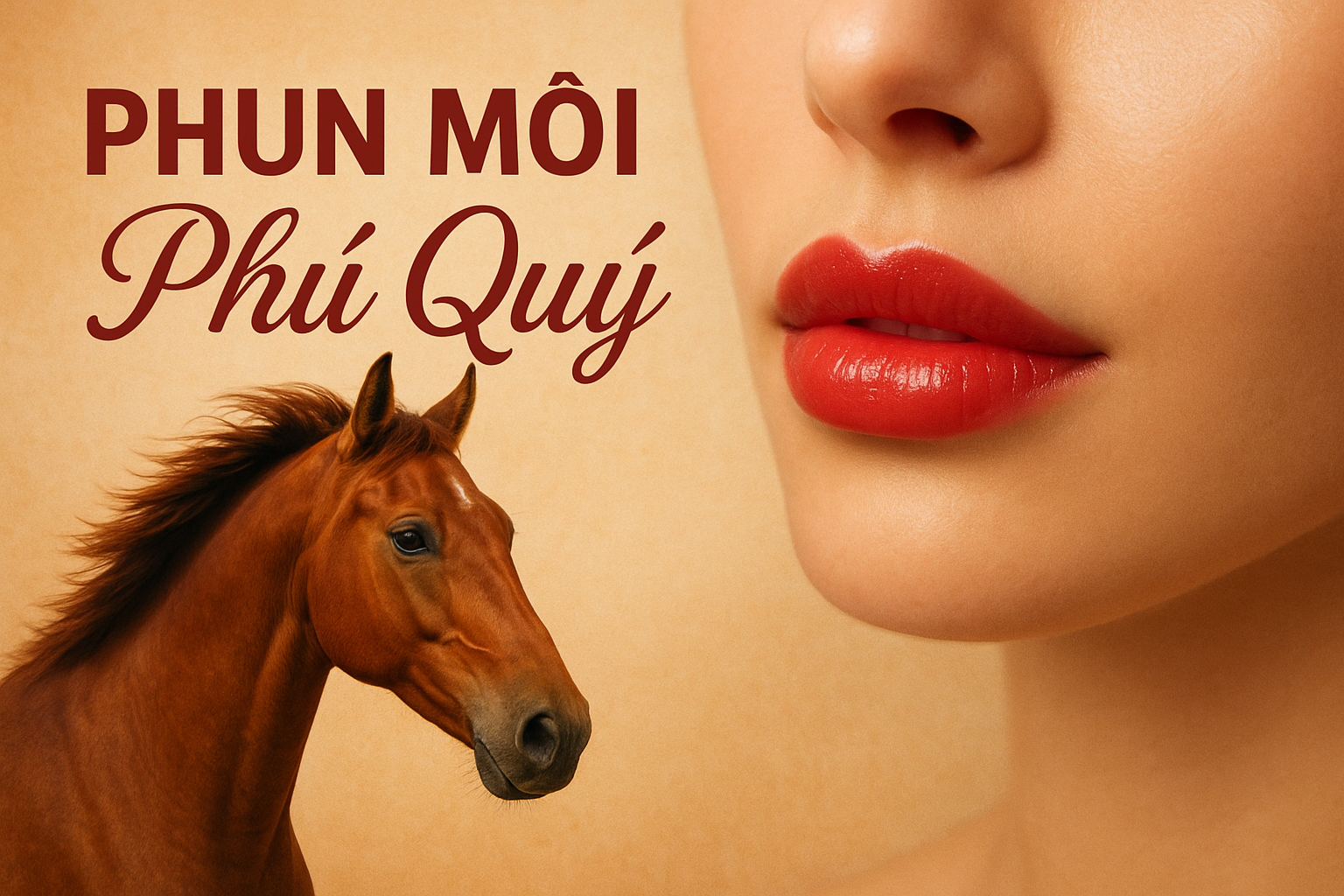 Phun môi phú quý cho người tuổi Ngọ: Tươi trẻ, năng lượng và thu hút tài lộc 1 Phun môi phú quý cho người tuổi Ngọ
