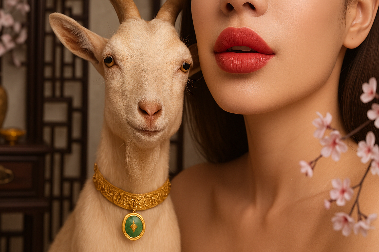 Phun môi phú quý cho người tuổi Mùi: Dịu dàng, thanh lịch và thu hút tài lộc 1 Phun môi phú quý cho người tuổi Mùi: Dịu dàng, thanh lịch và thu hút tài lộc