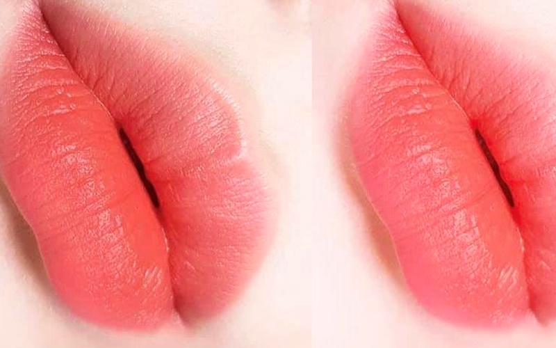 Phun môi phú quý cho người tuổi Ngọ: Tươi trẻ, năng lượng và thu hút tài lộc 6 Xăm môi màu hồng cam