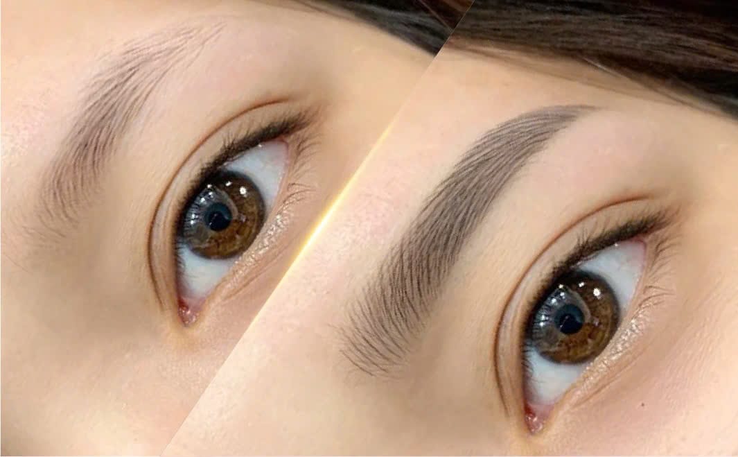 Điêu khắc chân mày 6D ở đâu đẹp? 2 Điêu khắc chân mày 6d