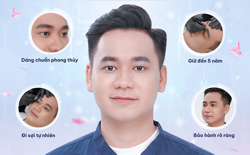 Nam giới nên điêu khắc chân mày không? 2 dieu khac chan may nam 2 e1759130928479