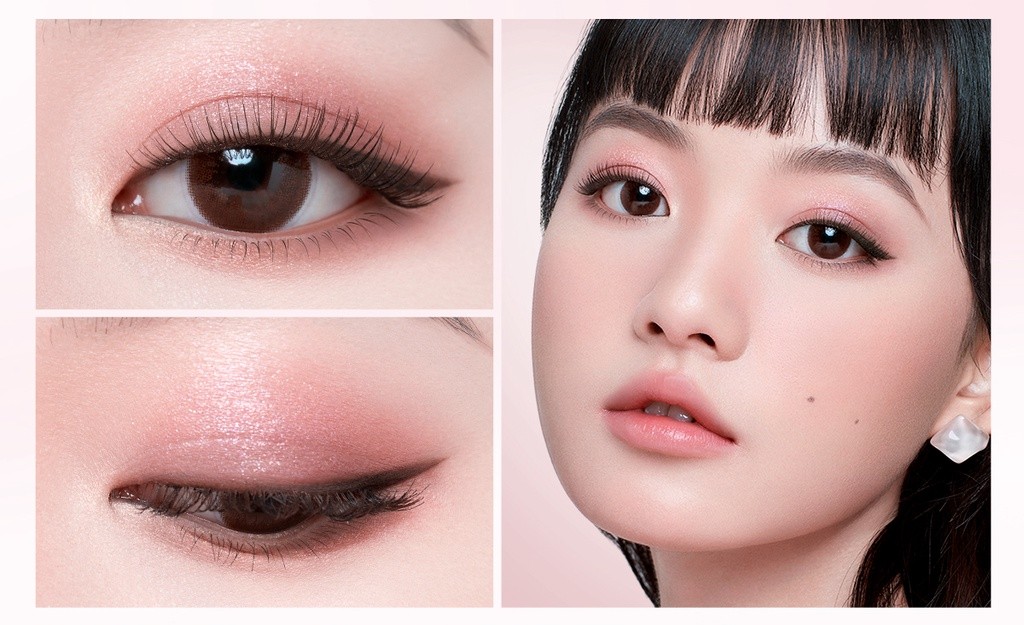 Gợi ý makeup tone hồng nhẹ nhàng khi đã phun môi màu đỏ hồng 3 e3289ec630e9eb7c843264cf1436f873