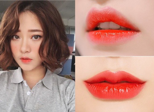 Top 5 lý do nên chọn phun môi màu đỏ cam thay vì các màu khác 2 phun môi màu đỏ cam