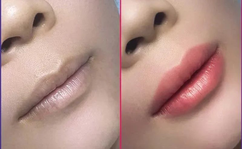 Phun môi màu nude tạo sắc môi nhẹ nhàng và xu hướng 6 phun moi mau nude 8 e1758255523778