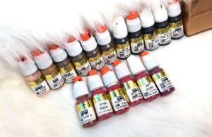 mực phun xăm môi