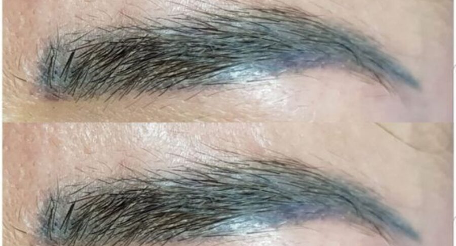 Chân Mày Trổ Xanh