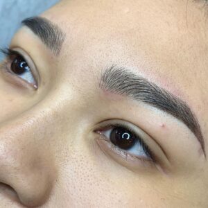 Phun mày hiệu ứng bút chì