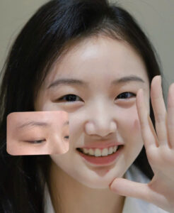 Quá trình bong lông mày sau phun