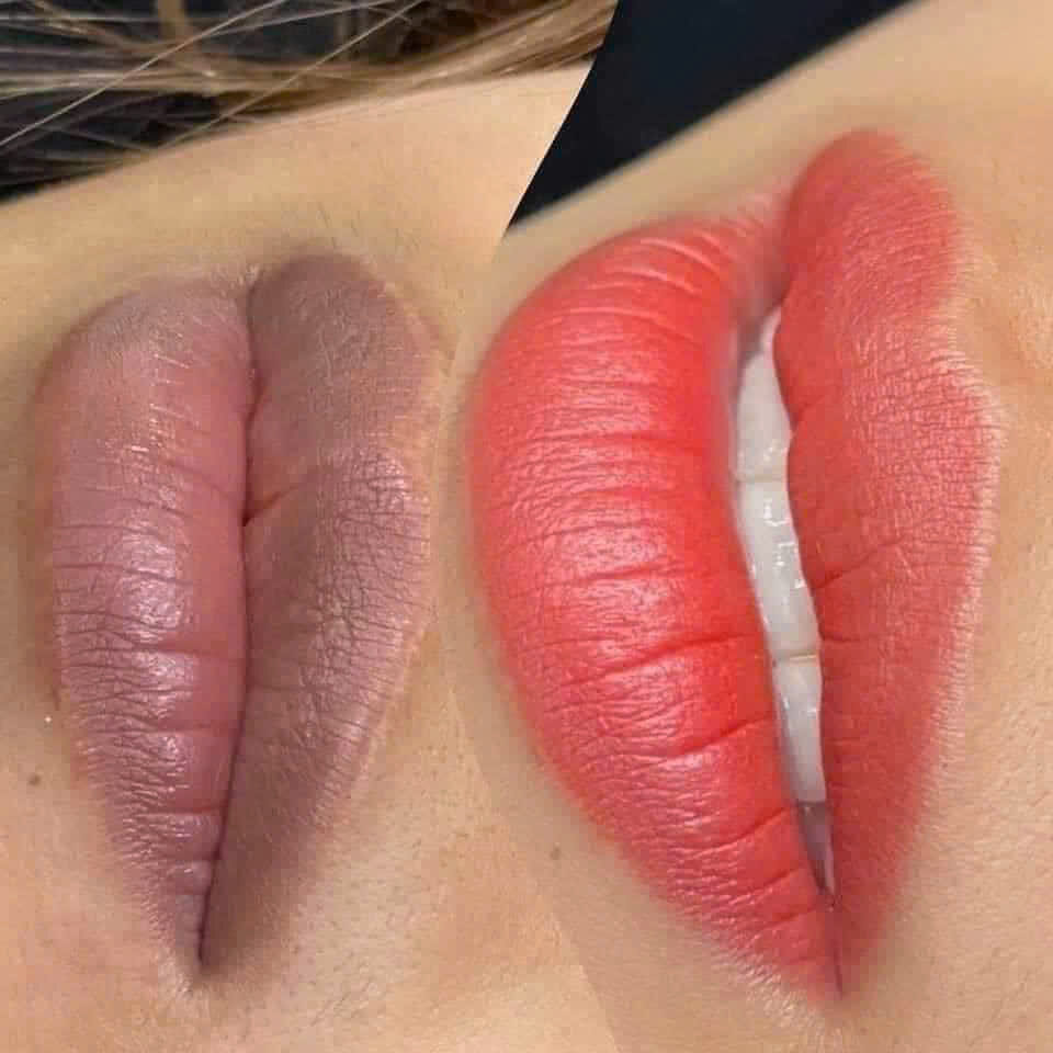 Có phải phun môi càng đậm thì càng che thâm tốt?