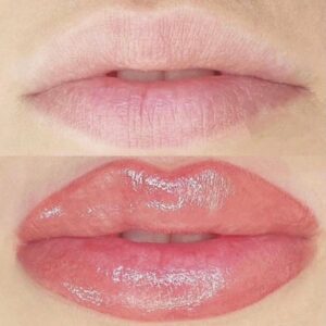 Màu môi giúp che khuyết điểm môi lệch mà không cần chỉnh dáng