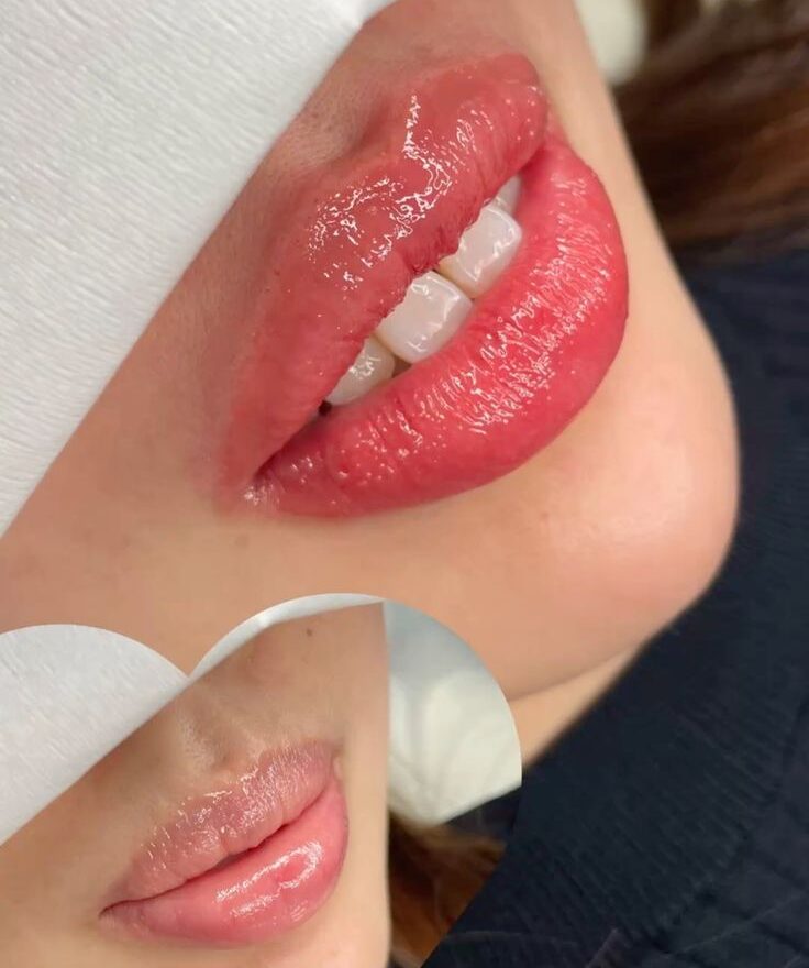 Sau khi khử thâm môi nữ có bị sưng hay khô môi không?