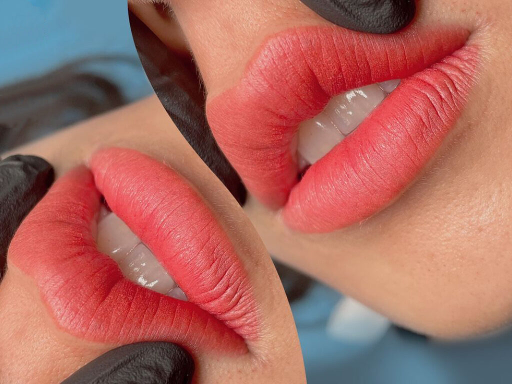 Vì sao phun môi có thể giúp cải thiện rãnh môi như filler nhẹ?