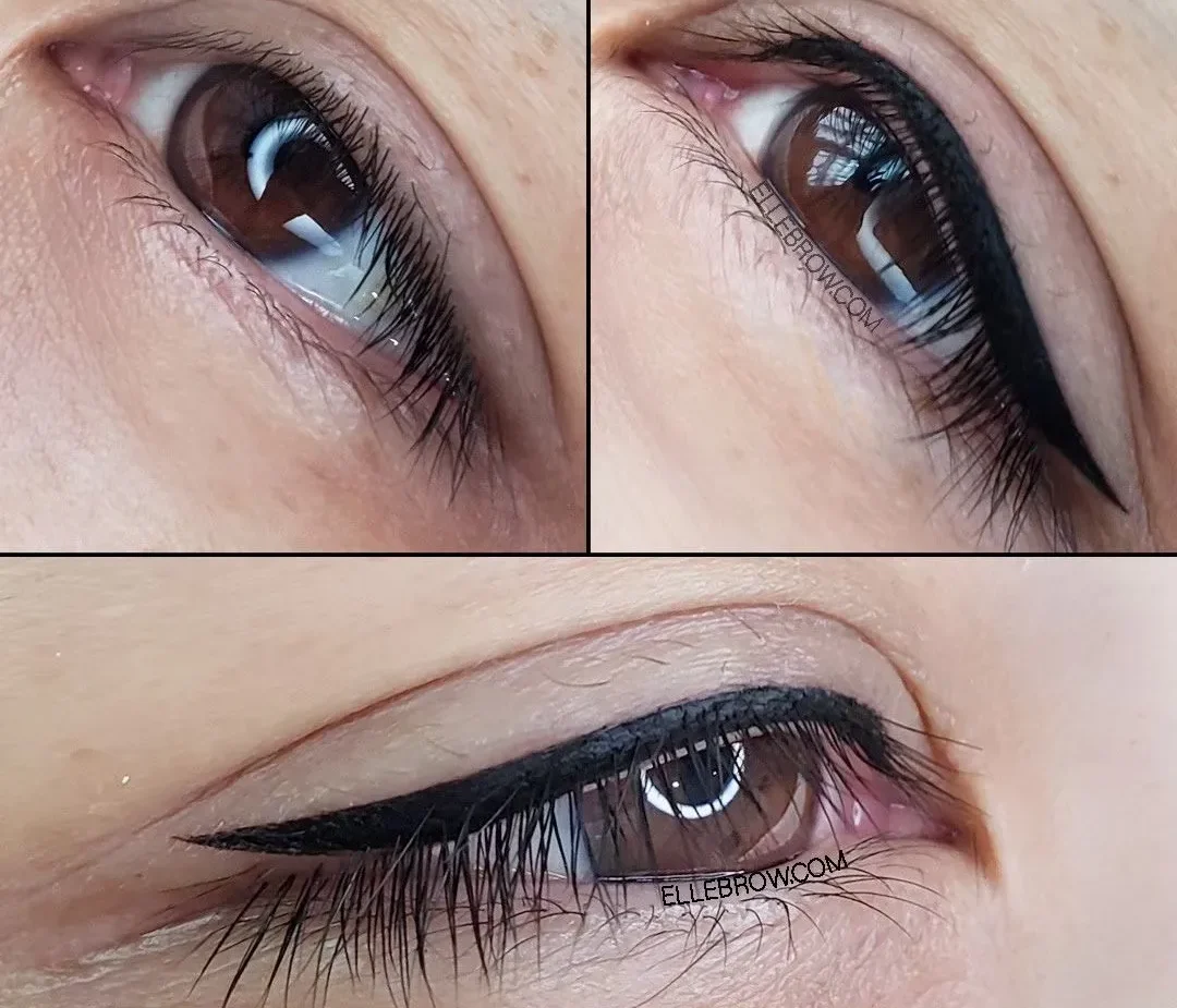 Phun mí mắt tự nhiên, cuốn hút – Giá phun mí mắt chi tiết 3 Mí phun xong nhìn bị dày hơn mong muốn – có chỉnh được không?