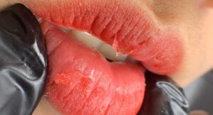 Mẹo giúp môi không bị khô nứt trong quá trình bong