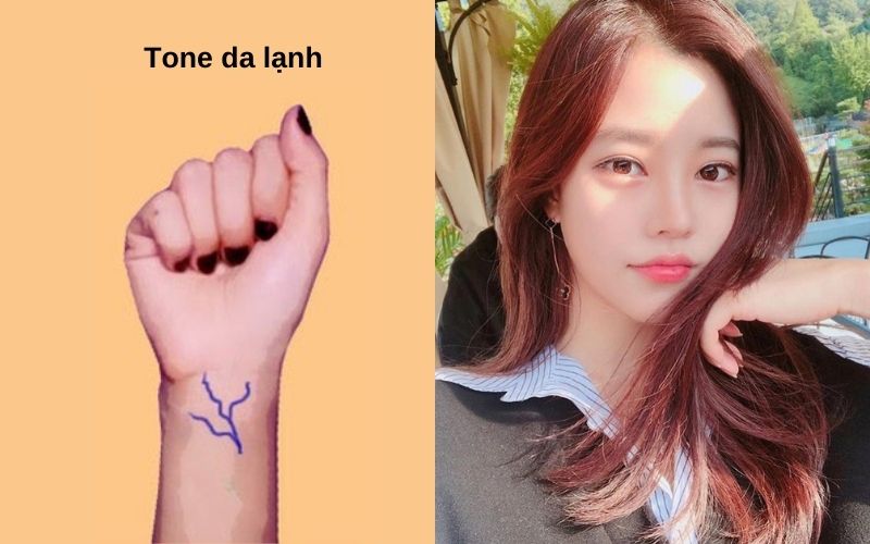 Phun môi màu nào “hợp vibe” với tông da cổ tay lạnh?