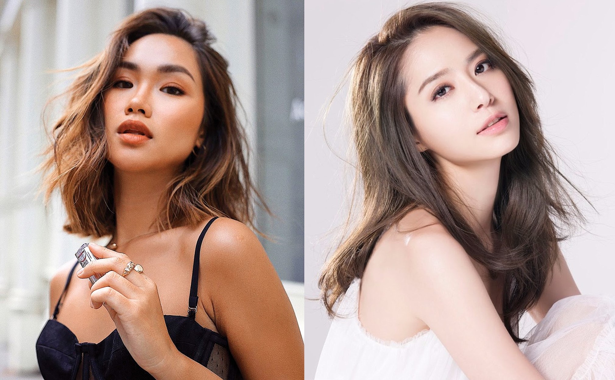 Phun mí và sự tương phản với màu da (da vàng, da ngăm)