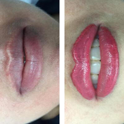 Lượng mực quá dày có làm môi thâm hơn không?