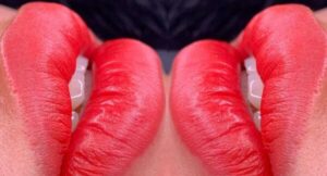 Da môi nhạy cảm có nên phun môi collagen?