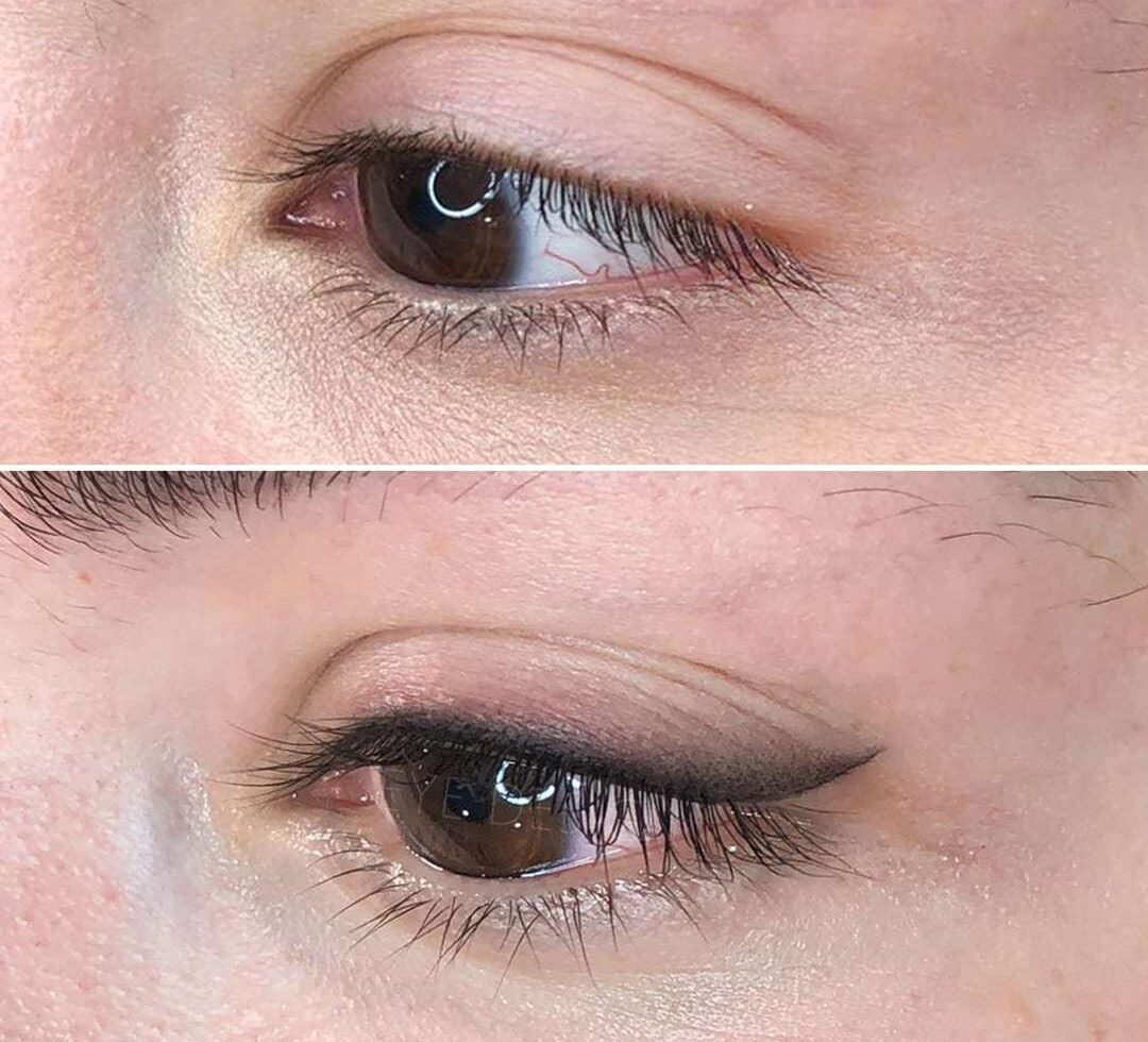 Mí phun dày có làm mắt trông nhỏ lại không? 4 eyeliner image2 e1759722390824