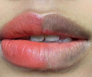 Phun môi cho người có môi thâm bẩm sinh: chọn màu thế nào để không bị ám nâu?