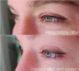 Tại sao phun mí bong ra lại trông nhạt hơn lúc mới làm?