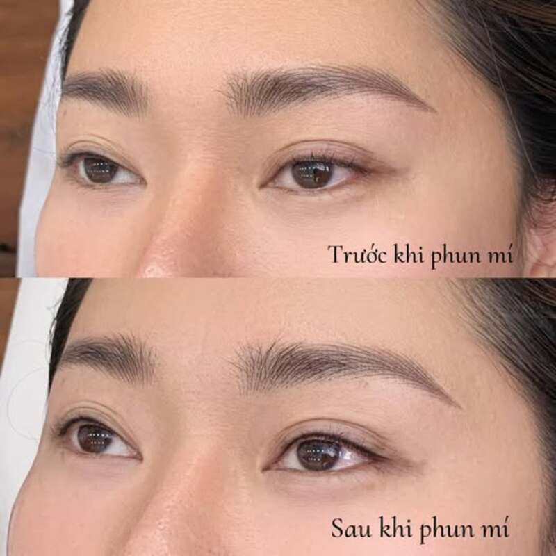 “Phun mí minimal” – trào lưu làm đẹp mới của dân văn phòng? 5 phun mi co dau khong chi tiet ve phun mi tu a z 1