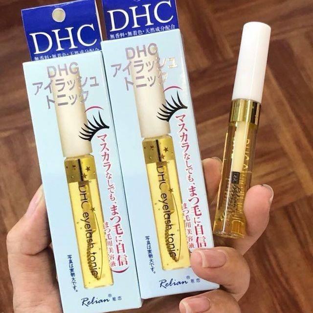 Uốn mi có làm rụng mi thật không? 4 serum duong mi dhc eyelash tonic