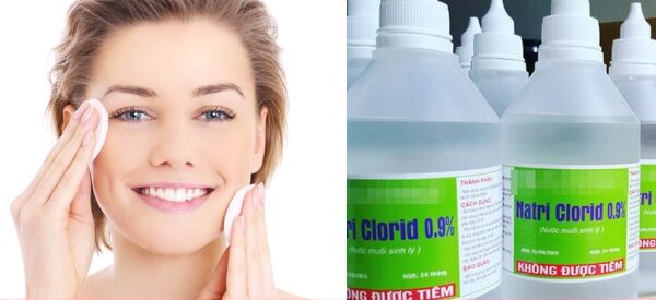 Sau phun mí có nên dùng nước muối sinh lý rửa mắt không? 1 Sau phun mí có nên dùng nước muối sinh lý rửa mắt không?