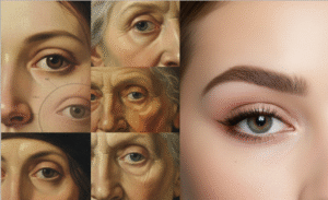 Mí mắt trong hội hoạ phương Tây và sự liên tưởng đến phun mí