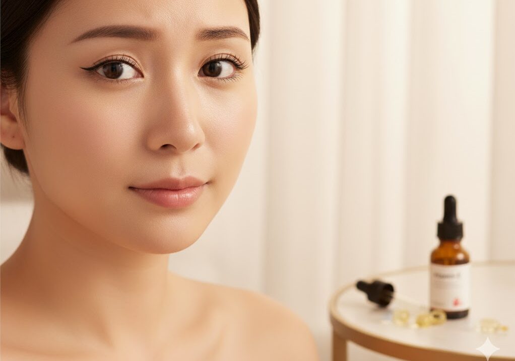 Dưỡng mí bằng vitamin E có làm loang màu không? 1 Dưỡng mí bằng vitamin E có làm loang màu không?