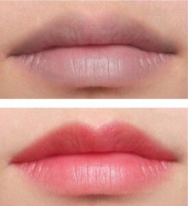 Cách chăm sóc môi sau khử giúp môi mịn