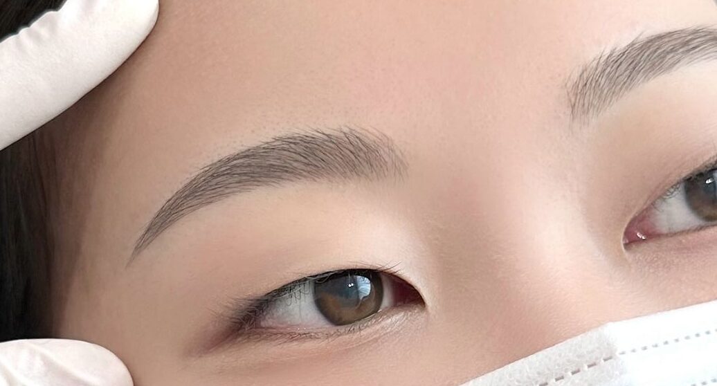 Từng bước phục hồi mày sau phun xăm giúp mày lên màu đẹp