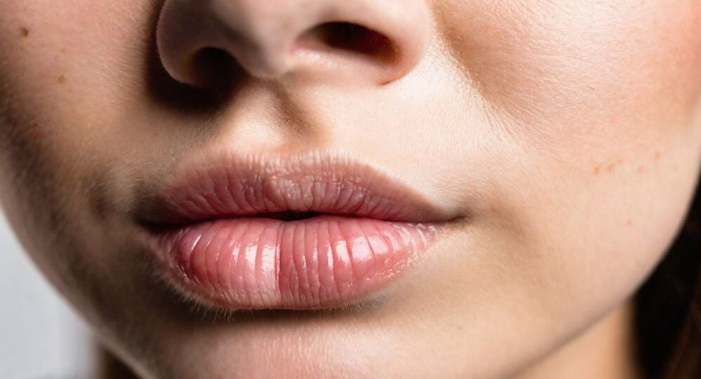 Phun môi cho môi nhạy cảm