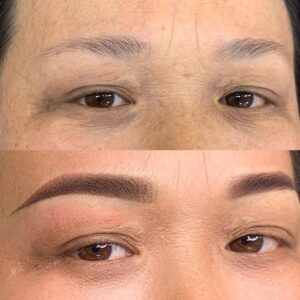 Phun mày rải hạt ombre là gì? xu hướng chân mày tự nhiên được ưa chuộng