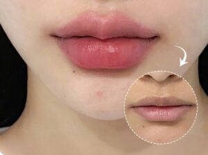 Phun môi màu hồng tây giúp đôi môi mềm mọng, chuẩn vibe sang – nhẹ – xinh