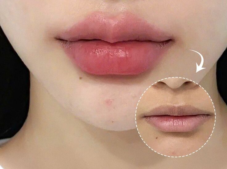 Phun môi màu hồng tây giúp đôi môi mềm mọng, chuẩn vibe sang – nhẹ – xinh