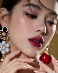 Phun môi màu đỏ cherry là gì? Màu lên có đẹp và giữ lâu không?