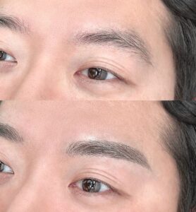 Phun mày Hairstroke có sửa được không nếu không ưng ý?