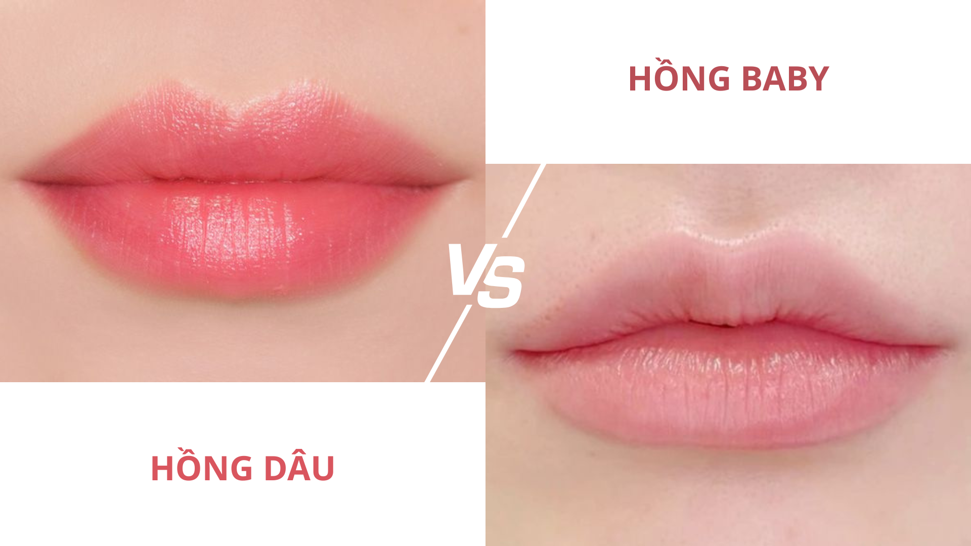 Phun môi lụa – 7 màu môi hot nhất thu hút mọi ánh nhìn 2 So sánh phun môi màu hồng dâu và hồng baby: nên chọn màu nào?