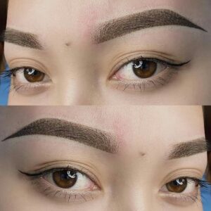 Da dầu nên phun mày kỹ thuật nào để không bệt màu?