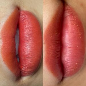 Phun môi bao lâu thì bong và lên màu chuẩn?