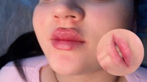 Phun môi có ảnh hưởng đến việc đeo khẩu trang không?