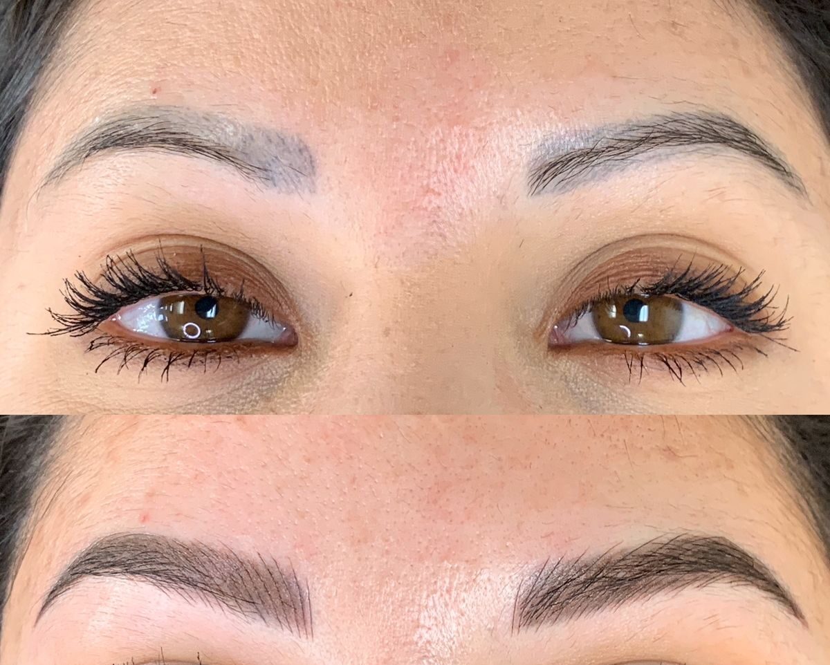 Làm sao để chân mày không trổ xanh đỏ sau Tết? Kinh nghiệm thực tế 4 Làm thế nào để tránh phun xăm loang màu và trổ xanh đỏ?